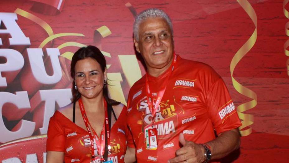 Roberto Dinamite no carnaval do Rio de Janeiro, em 19/02/2012