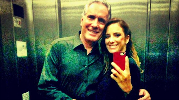 Roberto Justus e Ticiane Pinheiro, em versão própria das fotos de elevador