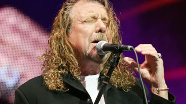 O vocalista Robert Plant