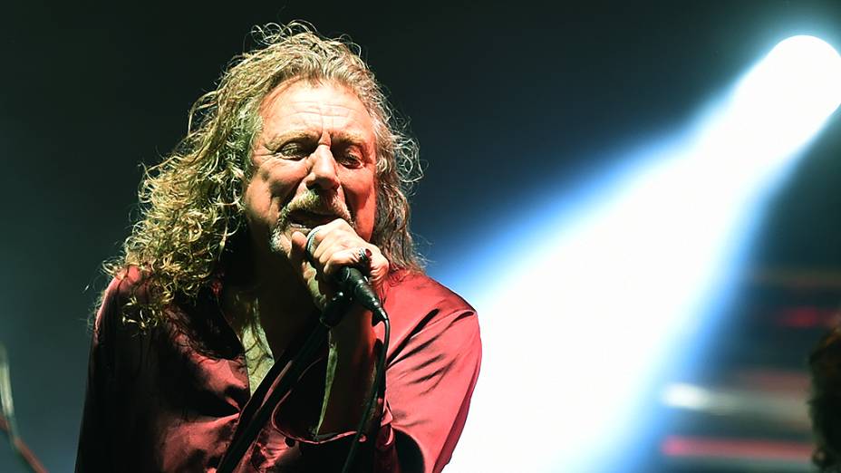 Robert Plant, um dos maiores vocalista do rock, durante o Festival Lollapalooza 2015, no Autódromo de Interlagos, em São Paulo