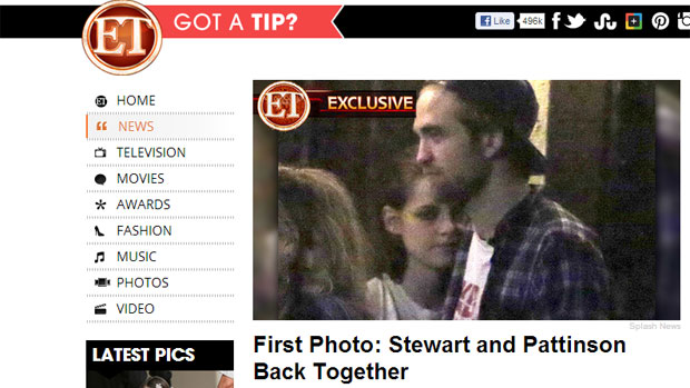 Kristen Stewart e Robert Pattinson são fotografados juntos pela primeira vez pós-traição
