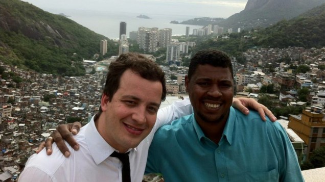 William da Rocinha e Rafael Cortez, do programa CQC