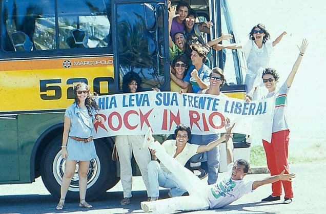 Os Jovens da Frente Liberal da Bahia.