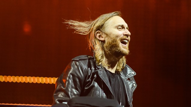 DJ David Guetta se apresenta no palco Mundo, durante a 1ª noite do Rock in Rio 2013