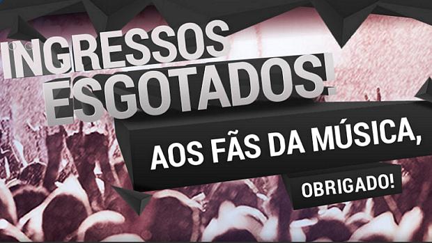 Rock in Rio: ingressos esgotados em 4 horas e 4 minutos