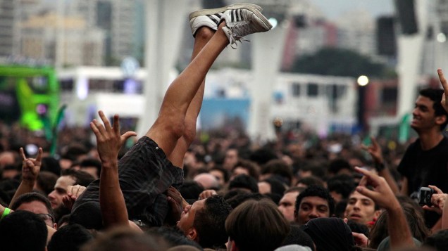 Público durante o quarto dia do Rock in Rio 2013