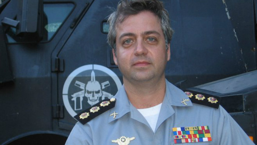 Rodrigo Candelot, ator que interpretou o coronel Formoso em 'Tropa de Elite 2'