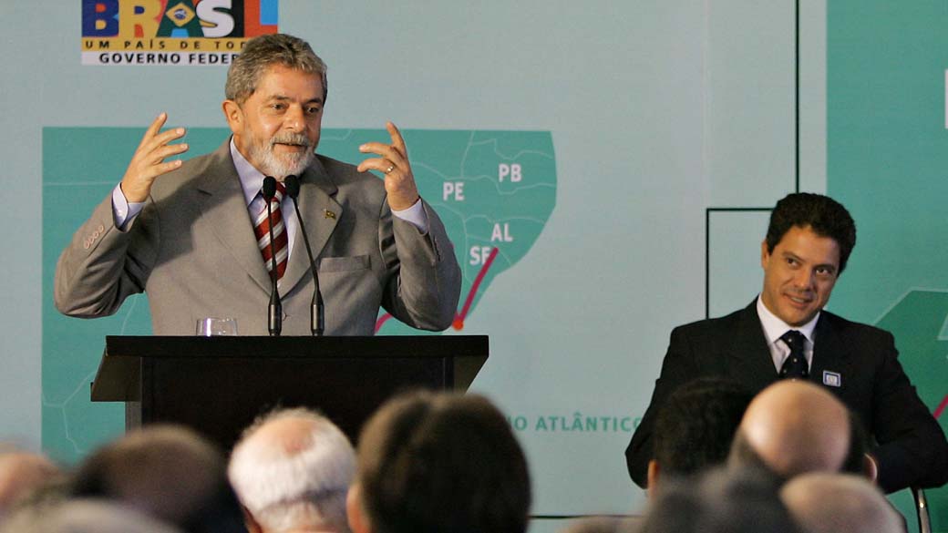 Lula e Roger Agnelli, ex-presidente da Vale