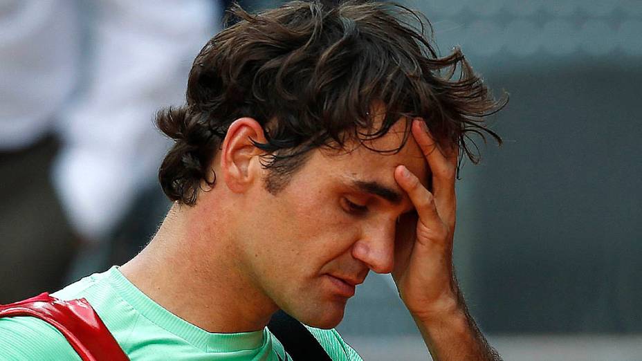 Roger Federer após partida contra Kei Nishikori, do Japão