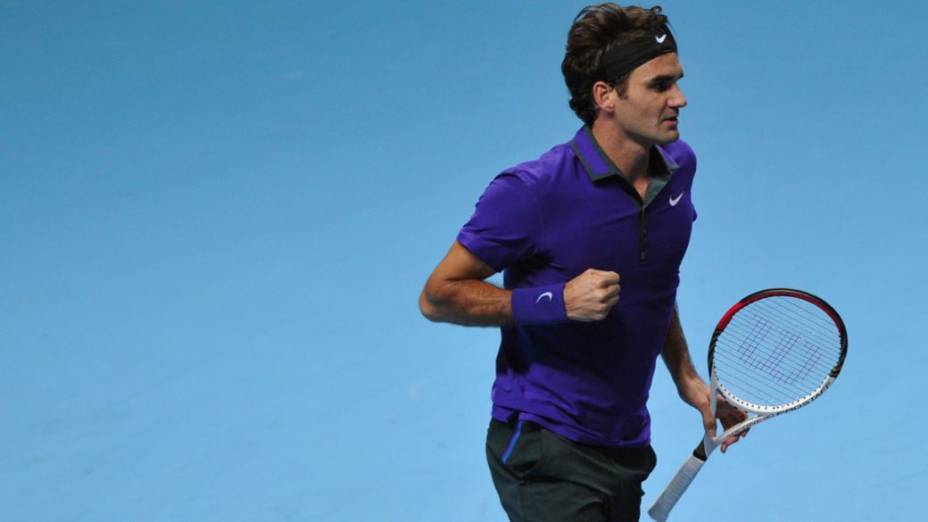 Roger Federer: vitória arrasadora e recorde já na estreia em Londres