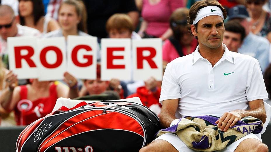 Número 3 do tênis, Roger Federer venceu na 2ª rodada de Wimbledon