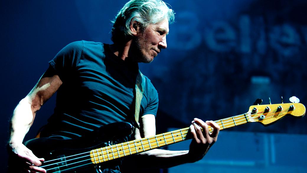 Roger Waters em show nos EUA, em 2010