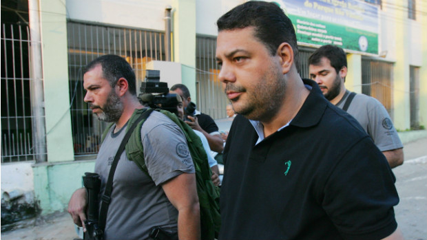 Rogério Manso Moreira, apontado como o chefe do grupo criminoso, foi preso na casa da sogra, na Baixada Fluminense