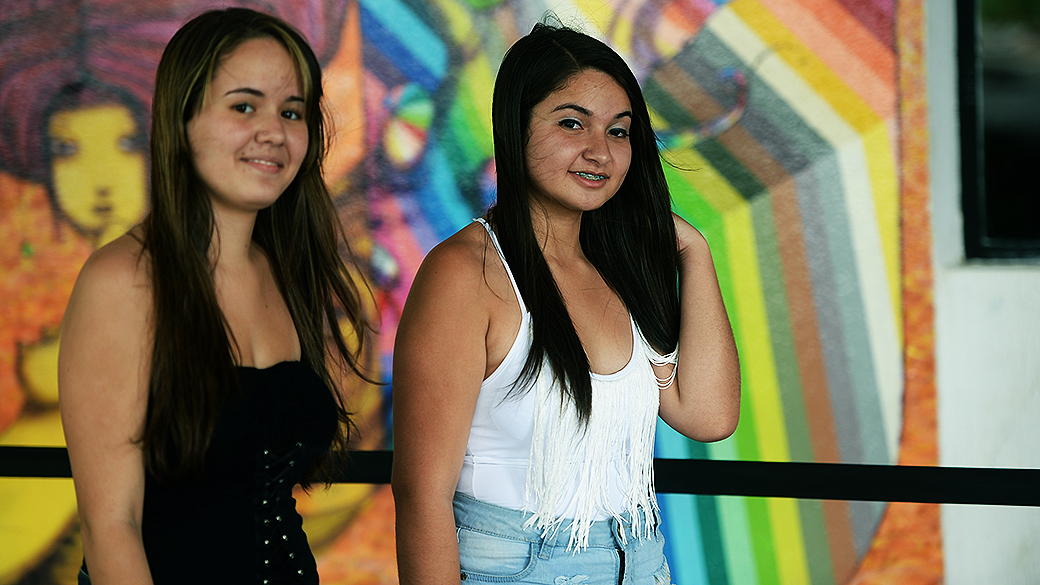 Rolezinho no parque Ibirapuera com Jessica Moura e Letícia Dantas
