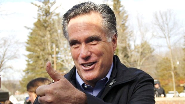 Ex-governador de Massachusetts Mitt Romney é o grande favorito