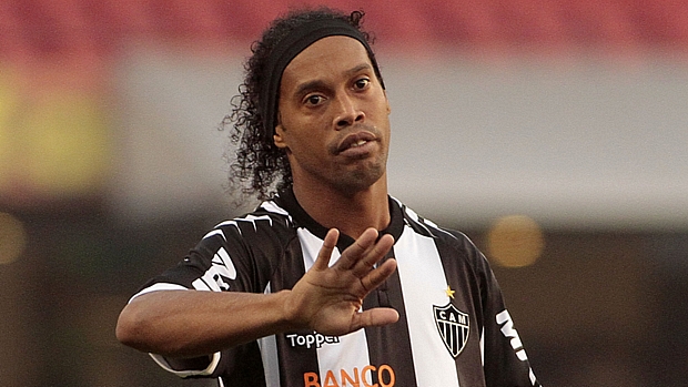 O meia Ronaldinho Gaúcho, do Atlético-MG