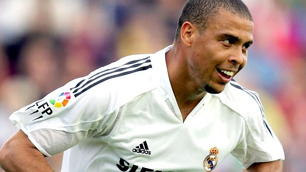 Ronaldo: atacante jogou pelo clube espanhol de 2002 a 2007