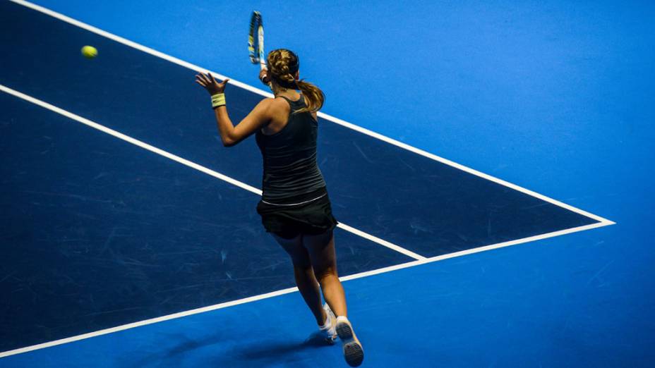 Victoria Azarenka vence Serena Williams neste sábado (08/12),em partida de exibição pelo Gillette Roger Federer Tour em São Paulo no ginásio do Ibirapuera