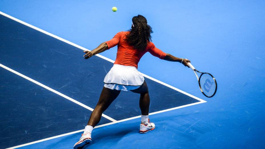 Serena Williams enfrenta Victoria Azarenka neste sábado (08/12),em partida de exibição pelo Gillette Roger Federer Tour em São Paulo no ginásio do Ibirapuera