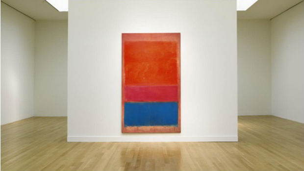 Tela No.1 (Royal Red and Blue), de Mark Rothko, arrematada por 67 milhões de dólares em leilão na Sotheby's