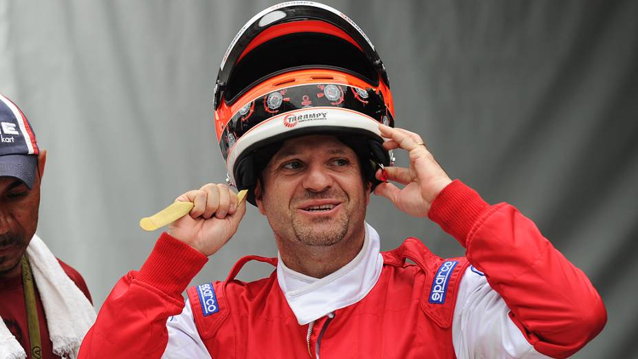 Barrichello se prepara para 500 Milhas de Kart/SC
