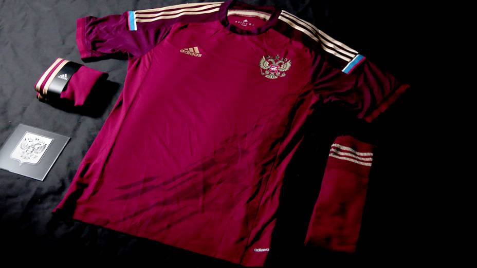 Nova camisa da Rússia para a Copa do Mundo 2014