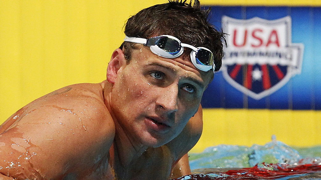 Nadador americano Ryan Lochte