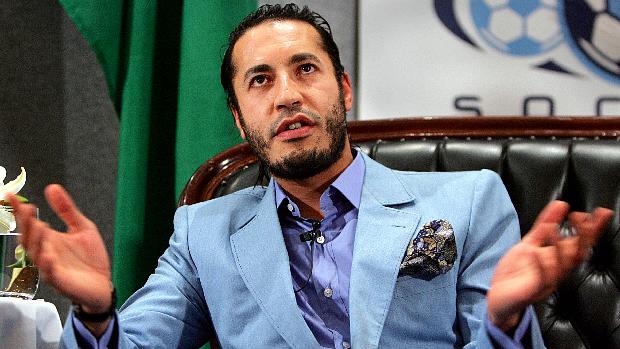 Saadi Kadafi, de 38 anos, é um atleta com ares de playboy que abandonou em 2004 a carreira de jogador de futebol pelo Exército