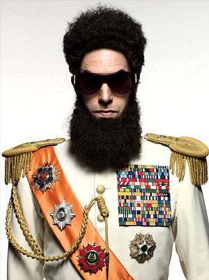 Sacha Baron Cohen como The Dictator