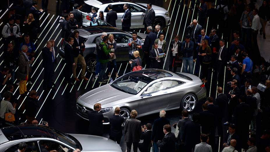 Mercedes-Benz no Salão do Automóvel de Frankfurt, na Alemanha