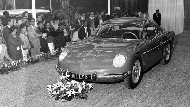 Willys Interlagos no Salão do Automóvel de 1961