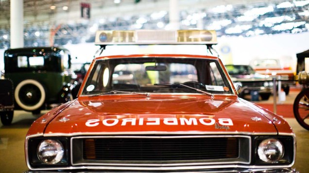 Dodge Dart no Salão Internacional de Veículos Antigos no Pavilhão de Exposições do Anhembi, em São Paulo