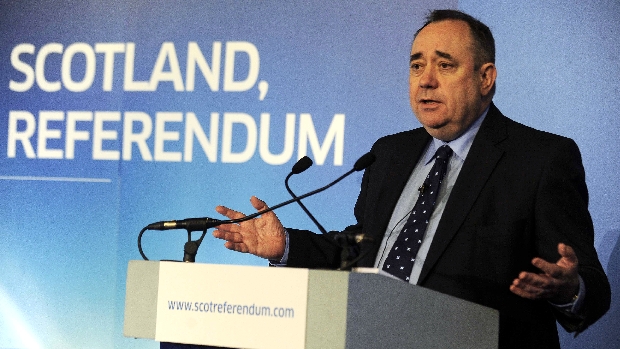 O premiê escocês, Alex Salmond, divulgou planos para o plebiscito sobre a independência da Escócia
