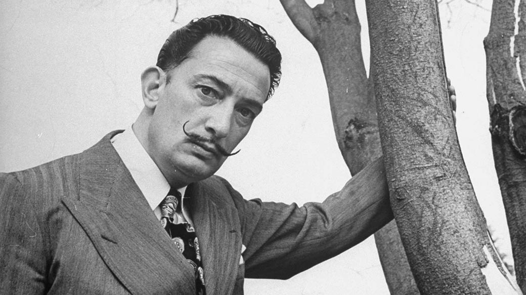O pintor Salvador Dalí