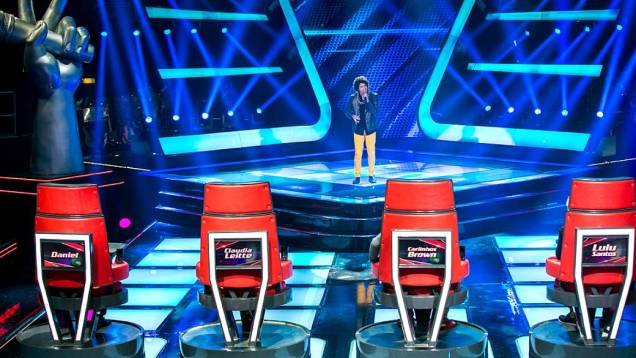 Sam Alves fez os quatro técnicos virarem a cadeira nas audições às cegas do The Voice Brasil