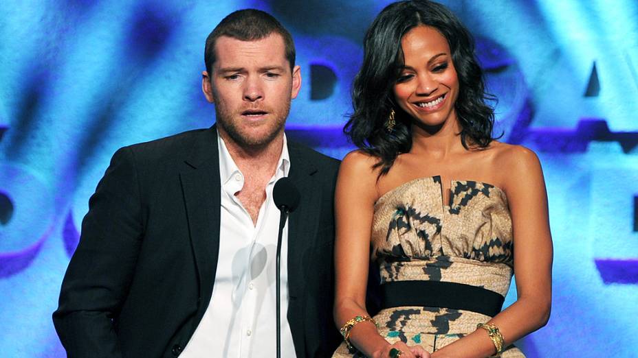 Sam Worthington e Zoe Saldana