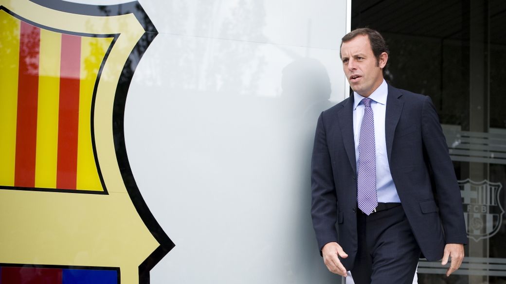 Sandro Rosell renunciou à presidência do Barcelona nesta quinta-feira
