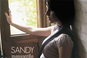 Capa do 1º disco-solo de Sandy