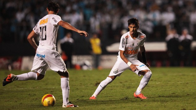 Ganso em lance da partida contra o Guarani, no estádio do Morumbi, em São Paulo