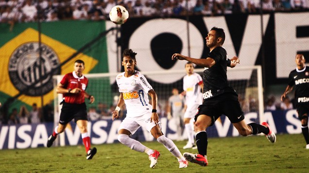 Contra o Corinthians, Neymar não conseguiu repetir suas melhores atuações