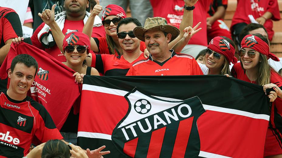 Torcida do Ituano na final do Campeonato Paulista