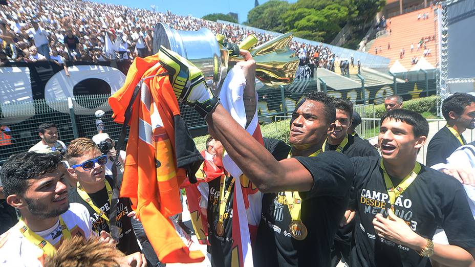 Santos vence a Copinha São Paulo, no Pacaembú