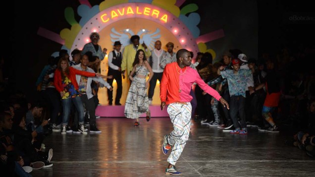 Desfile da Cavalera durante São Paulo Fashion Week, em São Paulo