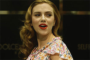 A atriz americana Scarlett Johansson