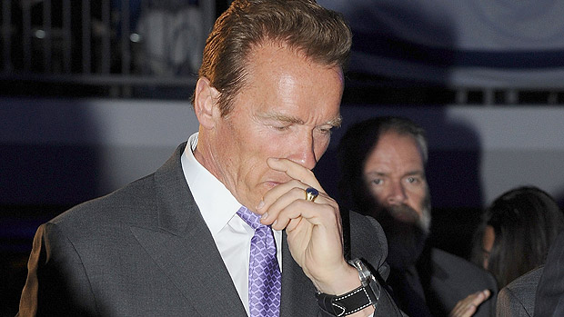 Schwarzenegger se divorciou da jornalista Maria Srhiver após 25 anos de casamento, quando veio à tona seu romance com a empregada da casa