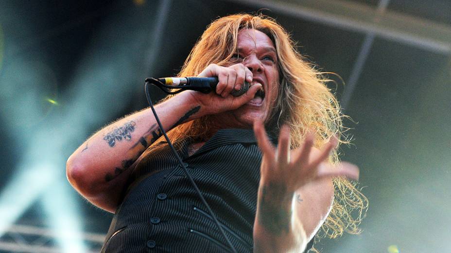 Apresentação do Sebastian Bach no quarto dia do Rock in Rio 2013