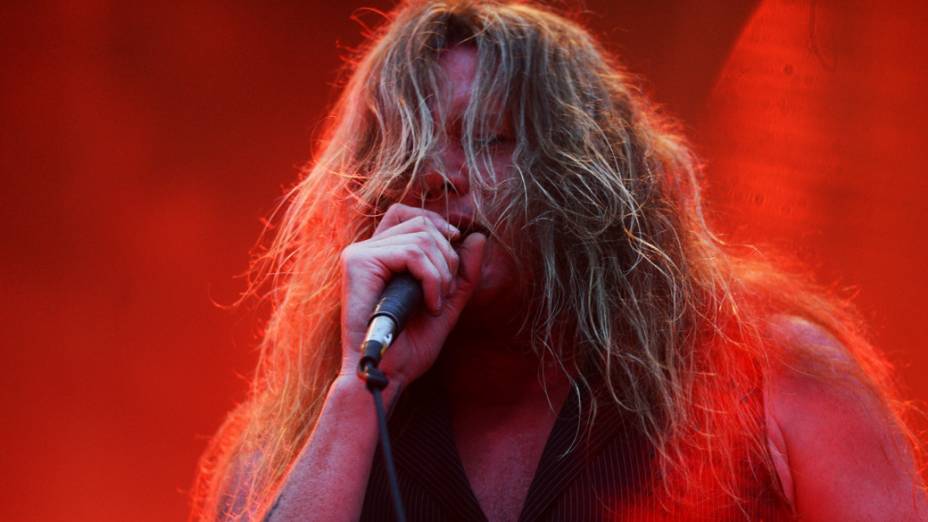 Apresentação do Sebastian Bach no quarto dia do Rock in Rio 2013