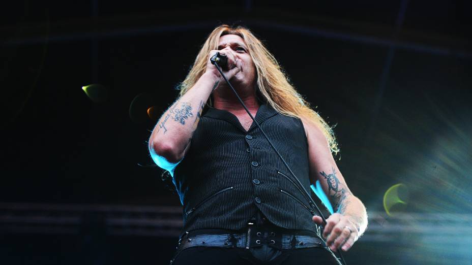 Apresentação do Sebastian Bach no quarto dia do Rock in Rio 2013