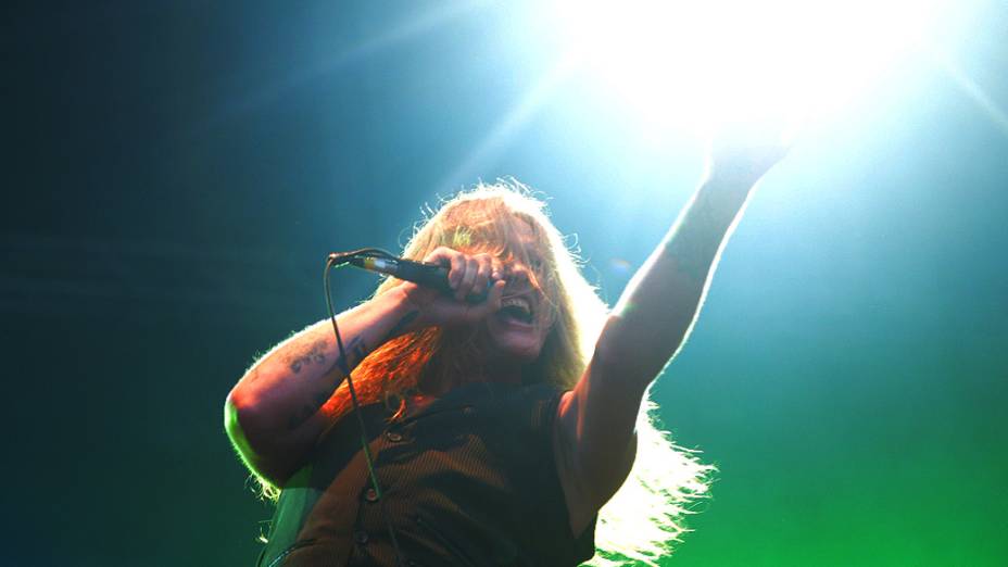 Apresentação do Sebastian Bach no quarto dia do Rock in Rio 2013