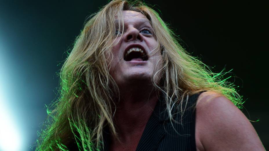 Apresentação do Sebastian Bach no quarto dia do Rock in Rio 2013